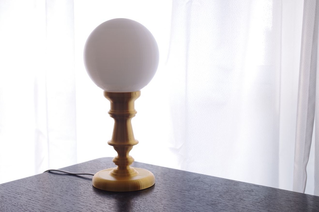 #28 アンティーク風ランプ(スタンドタイプ)