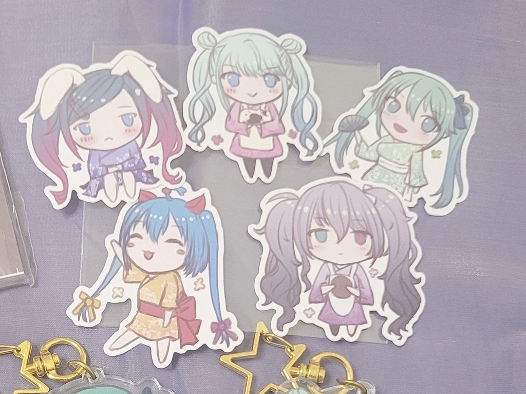 ミクたち　シール