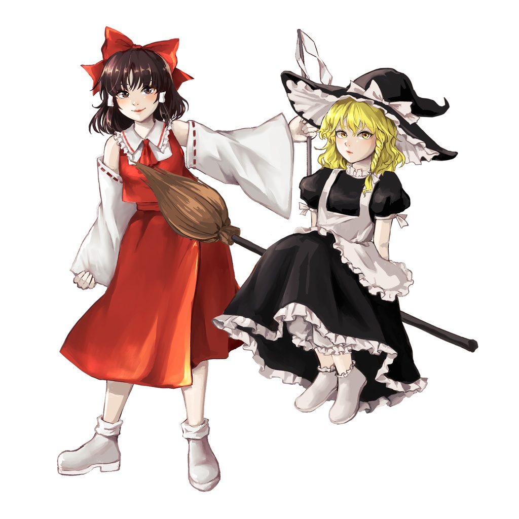 【無料】東方紅魔郷キャラの立ち絵素材【Free】