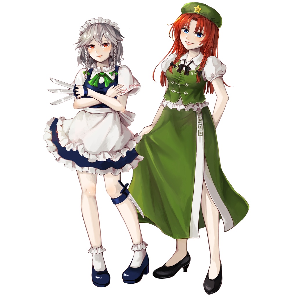 【無料】東方紅魔郷キャラの立ち絵素材【Free】