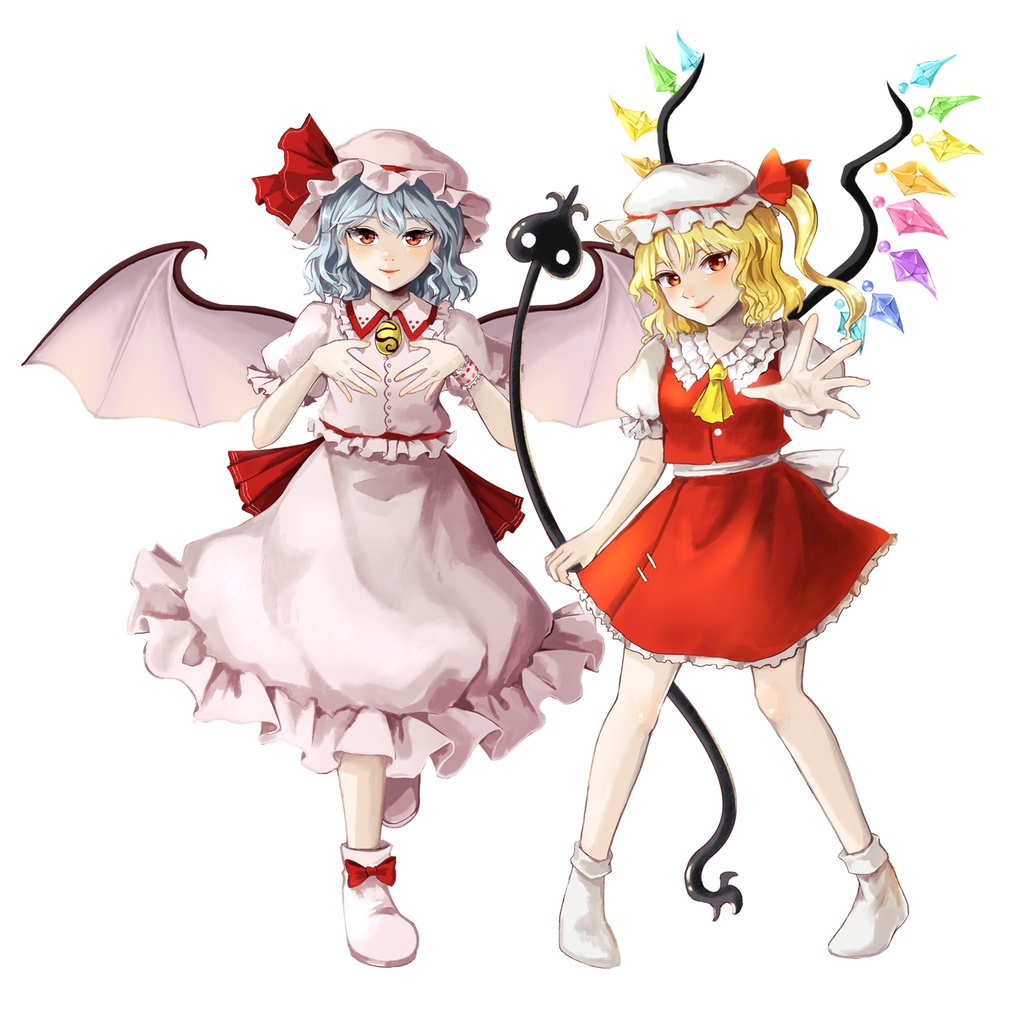 【無料】東方紅魔郷キャラの立ち絵素材【Free】
