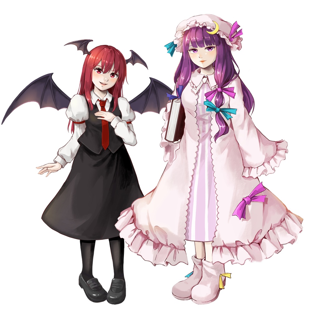 【無料】東方紅魔郷キャラの立ち絵素材【Free】