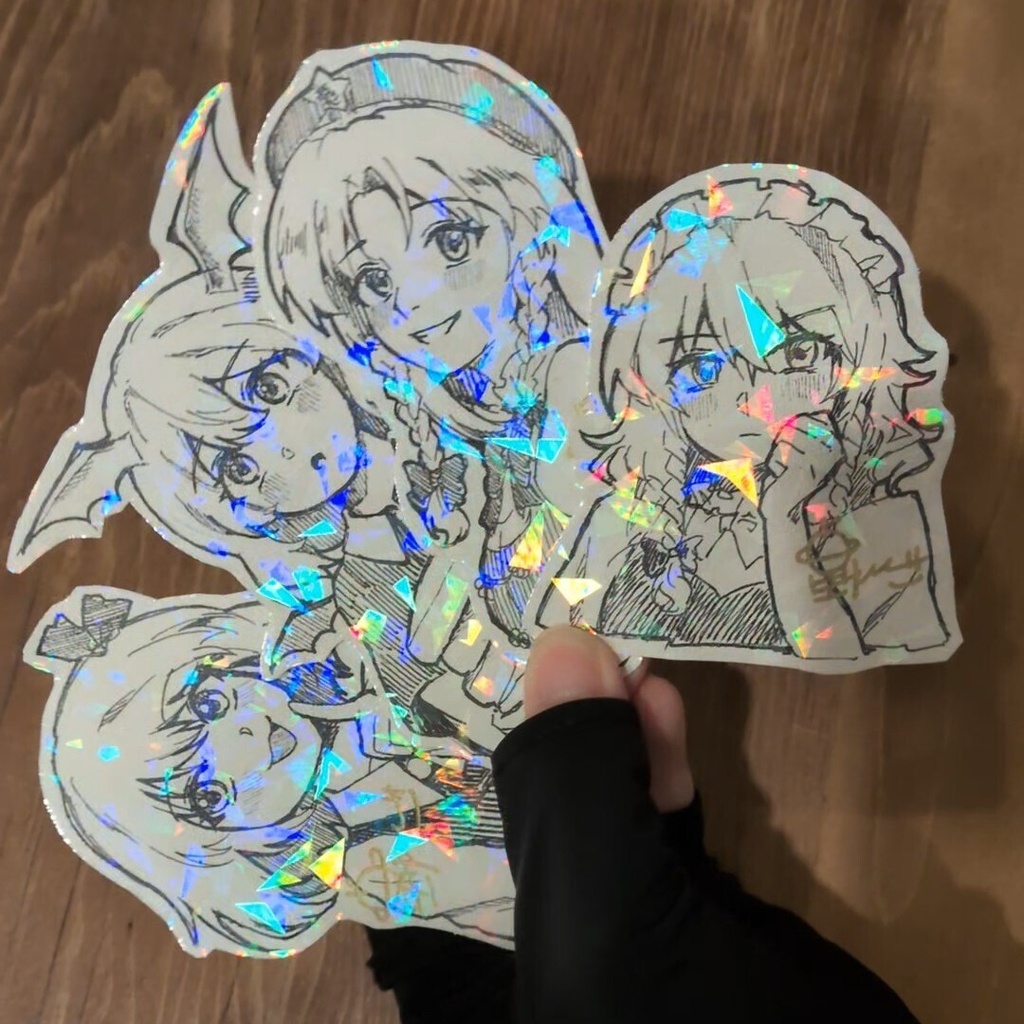 【東方】手描きミニ原画