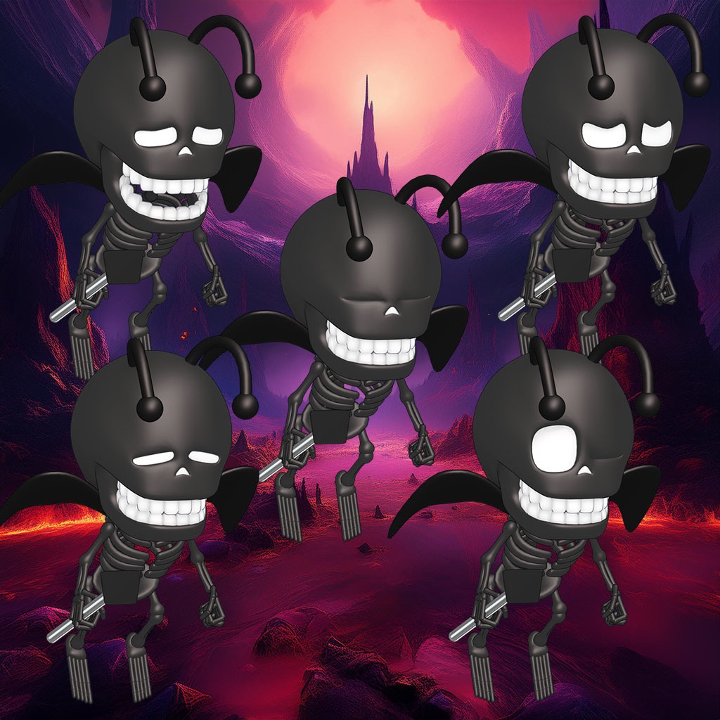 【VRMアバター】バイコツマン(3Dモデル)