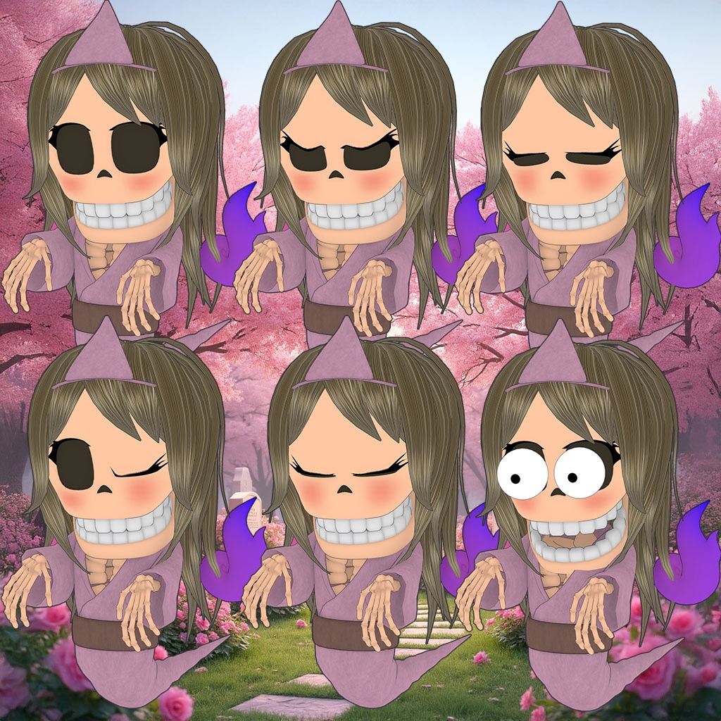 【VRMアバター】コーツト♀(3Dモデル)