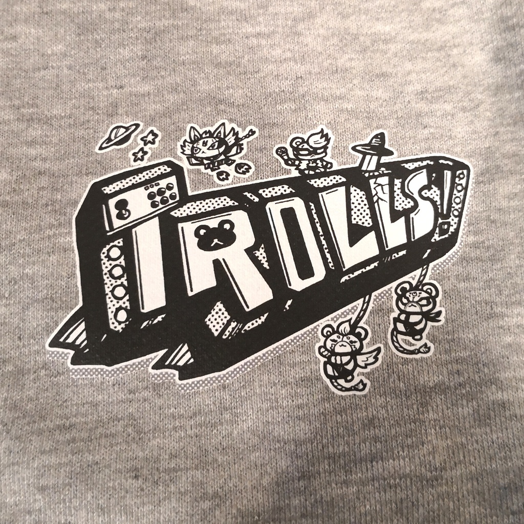 ジップパーカー「Trolls! -トロルズ!-」#トロルズ