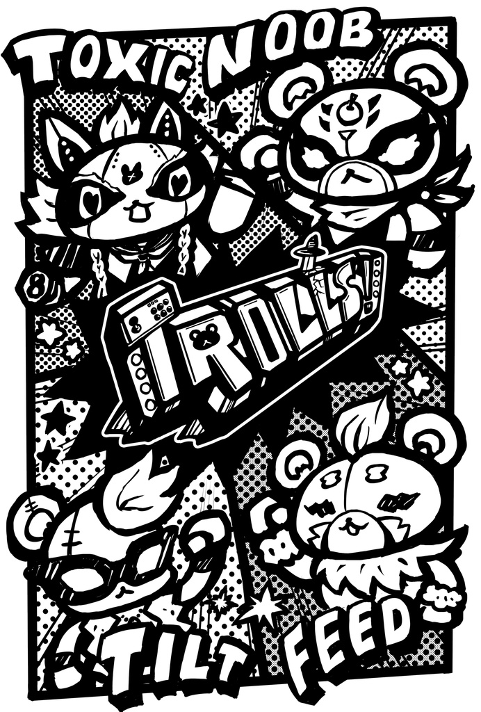 スウェット「Trolls! -トロルズ!-」#トロルズ