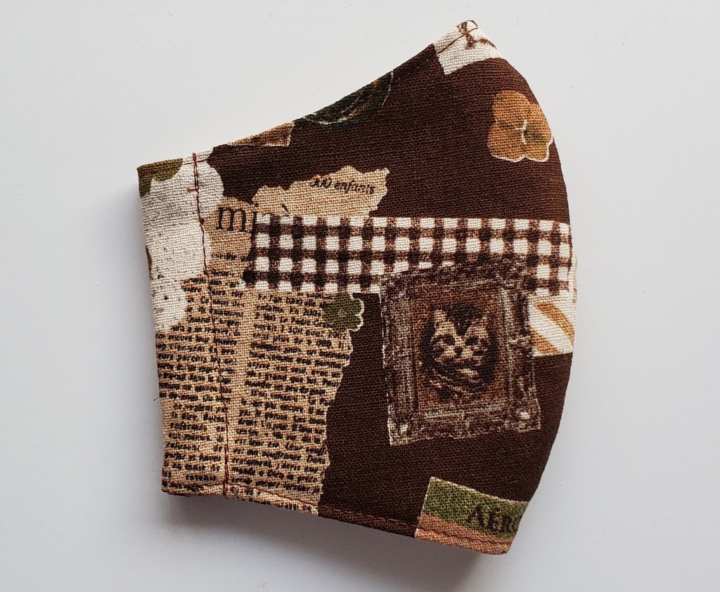 大人用布マスク【猫/クラシック①】かわいい