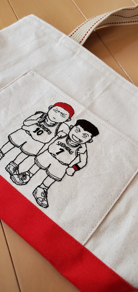 SD刺繍トートバッグ