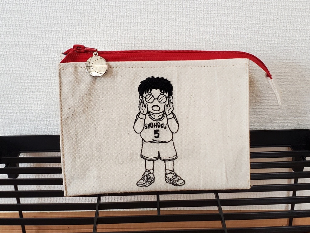 SD刺繍ポーチ(立体)