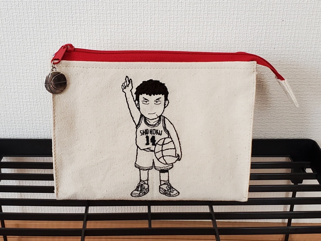 SD刺繍ポーチ(立体)