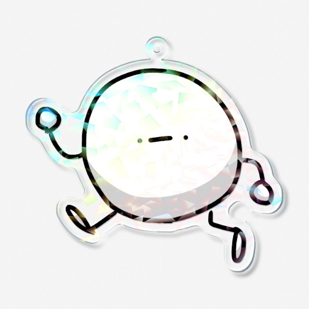 きらきらしらたまキーホルダー