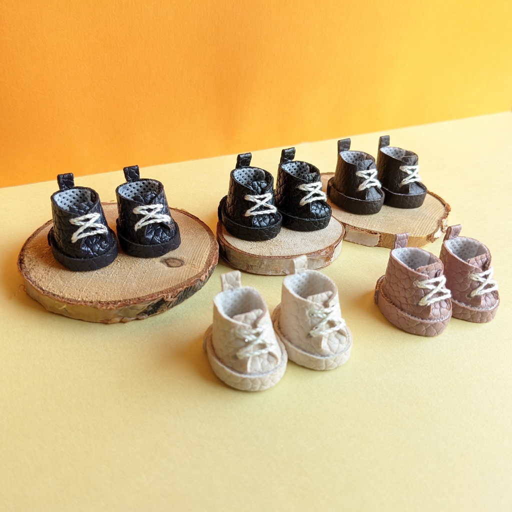 レースアップブーツ【ぬい用小物】