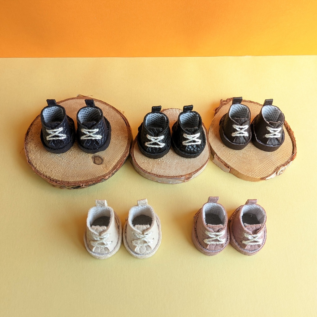 レースアップブーツ【ぬい用小物】