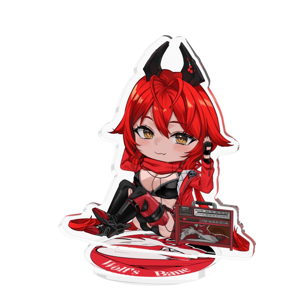【勝利の女神:NIKKE】ちょこんとメガニケ-レッドフード(A/B)【非公式】