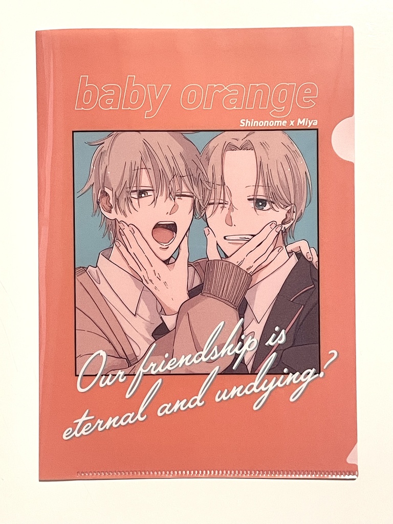 我友情永久不滅也？A5クリアファイル