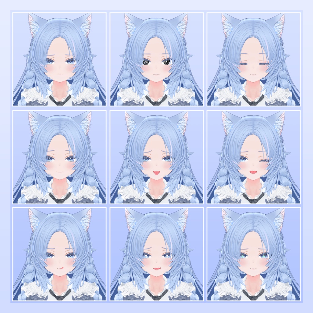 【オリジナル3Dモデル】結月 -ゆづき-