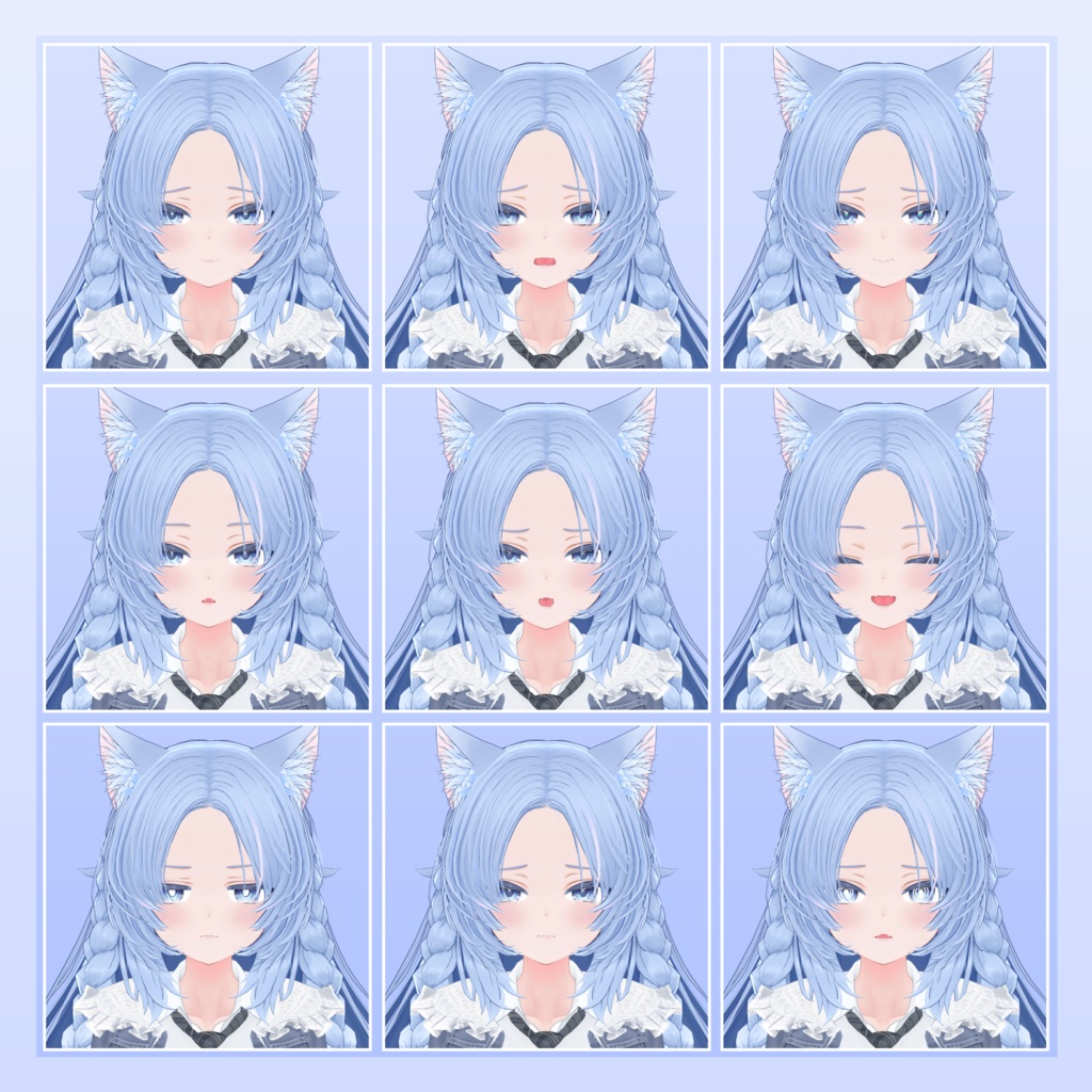 【オリジナル3Dモデル】結月 -ゆづき-