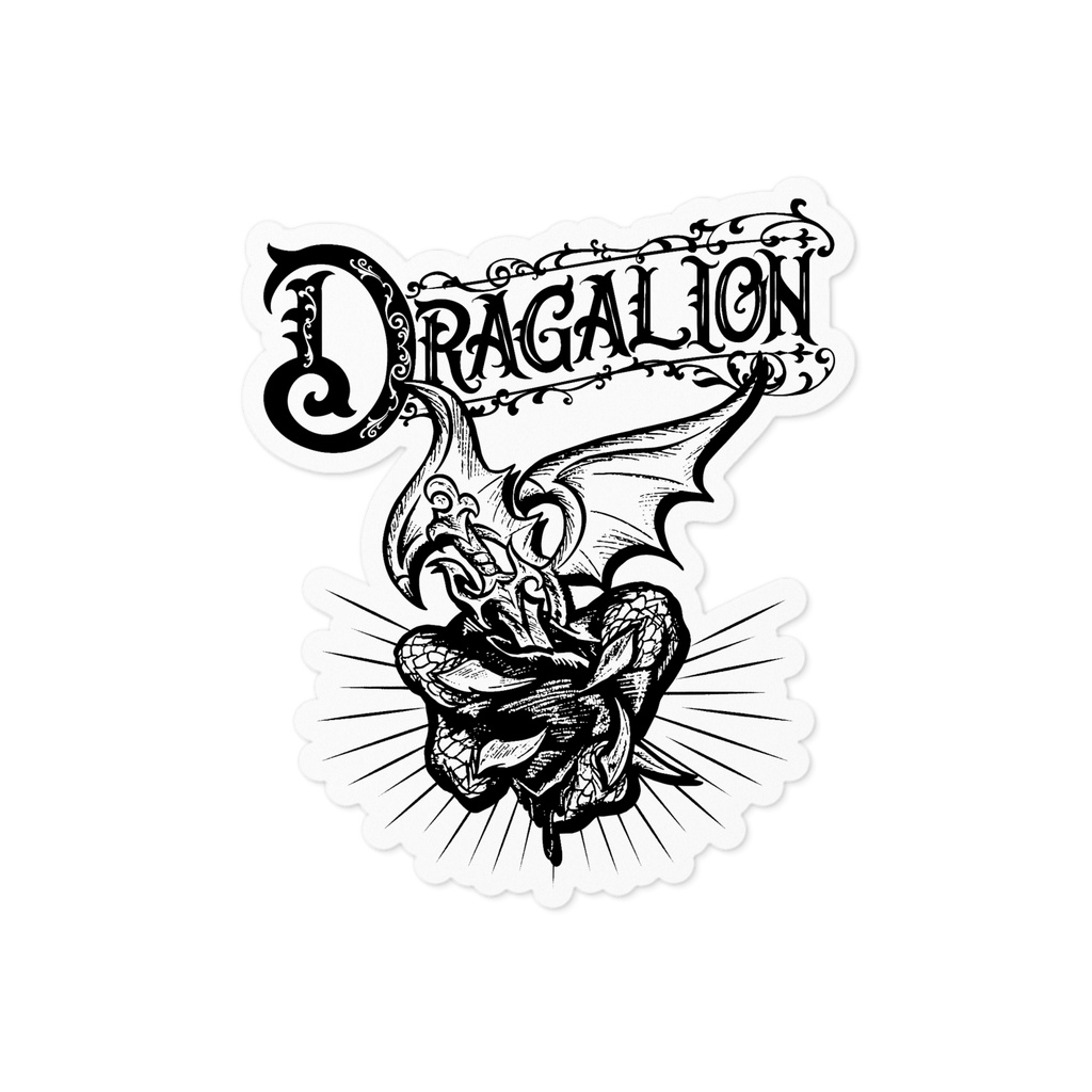 【3種あり】DRAGALIONステッカー ♦ロゼッタ・ドラガリオン♦