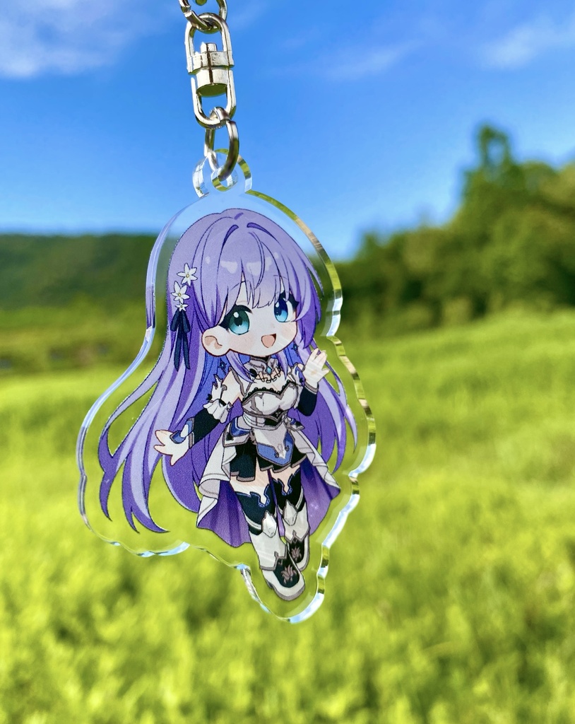 【いっしょにおでかけ♡】ミニロゼver. アクリルキーホルダー　♦ロゼッタ・ドラガリオン♦