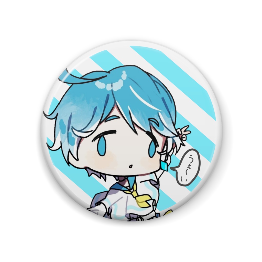 ちびみなせ缶バッチ 阿呆ver.