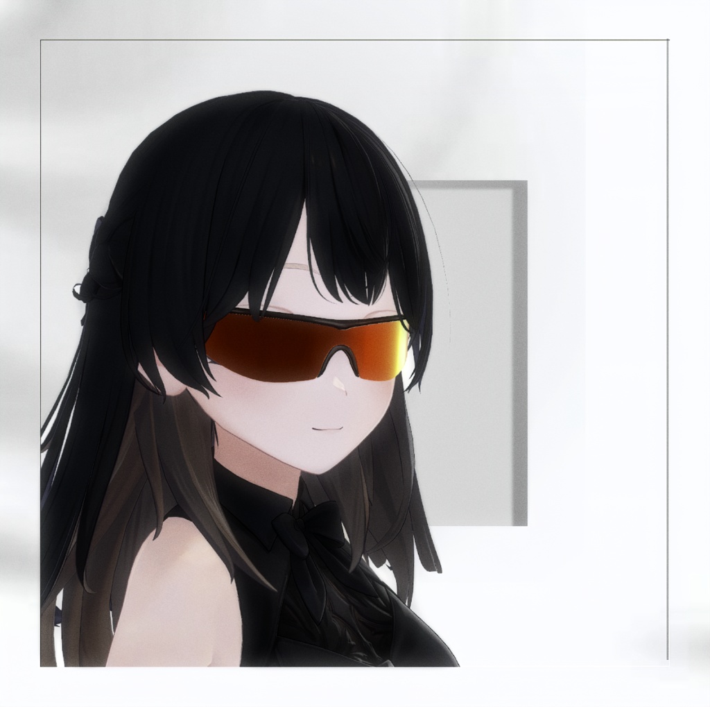 【FREE】サングラス 3Dモデル【VRChat対応】