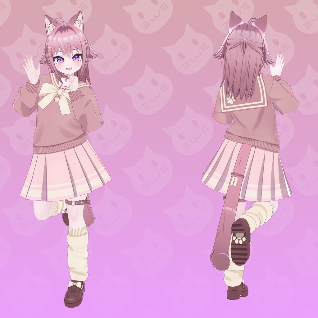 「Anzu / あんず 」-オリジナル3Dモデル-