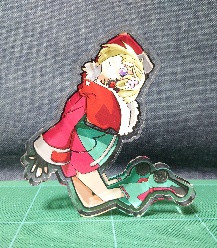 無重力ハルちゃんアクリルブロック