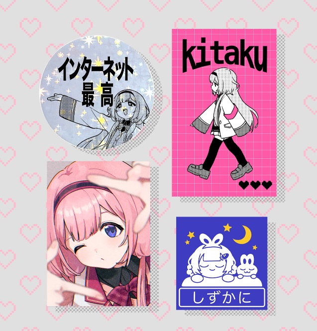 【非公式】サンゴちゃんIROIROシールセット