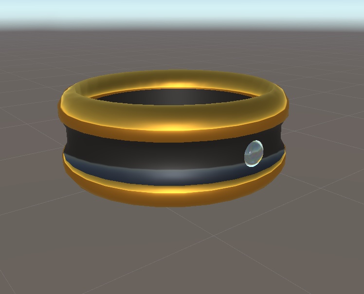 Diamond Studded Ring (Free Asset)