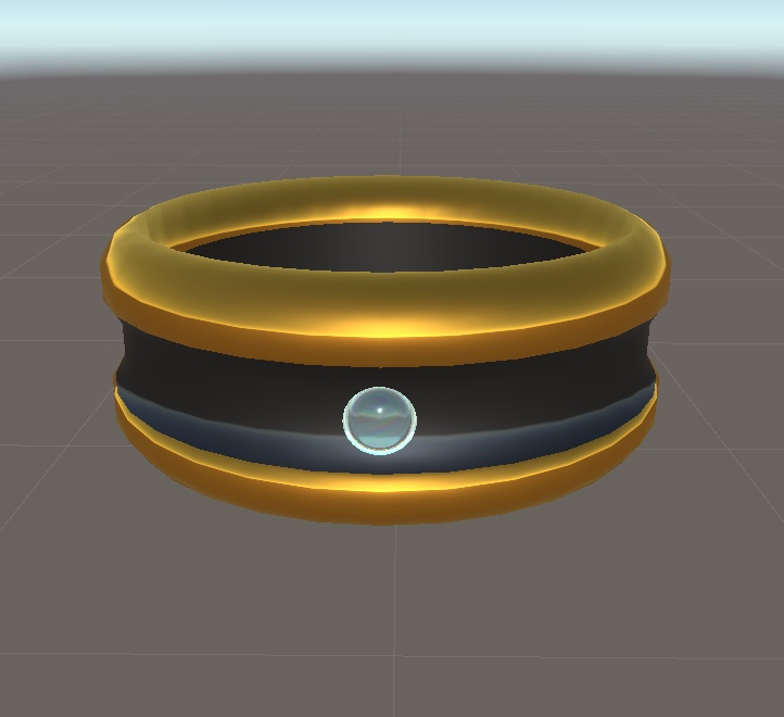 Diamond Studded Ring (Free Asset)