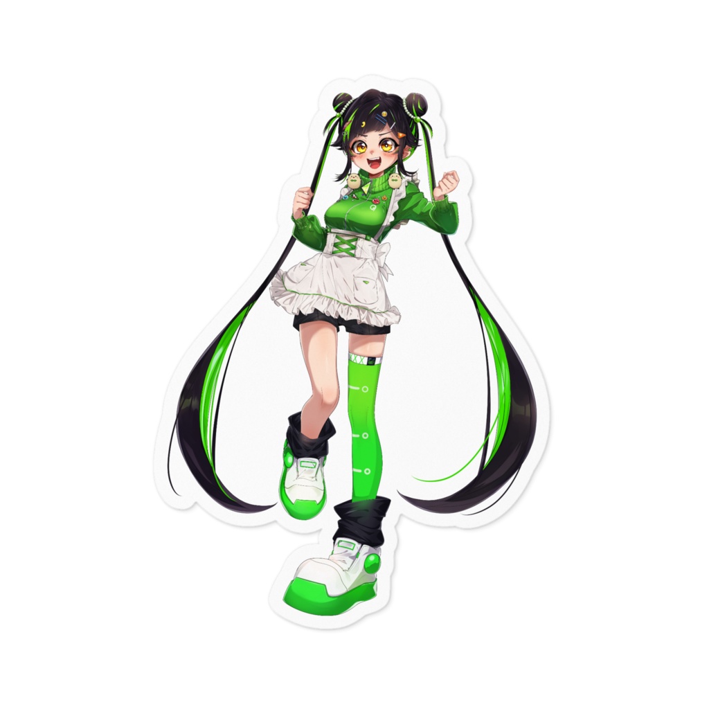 ステッカーver.ジャージメイド