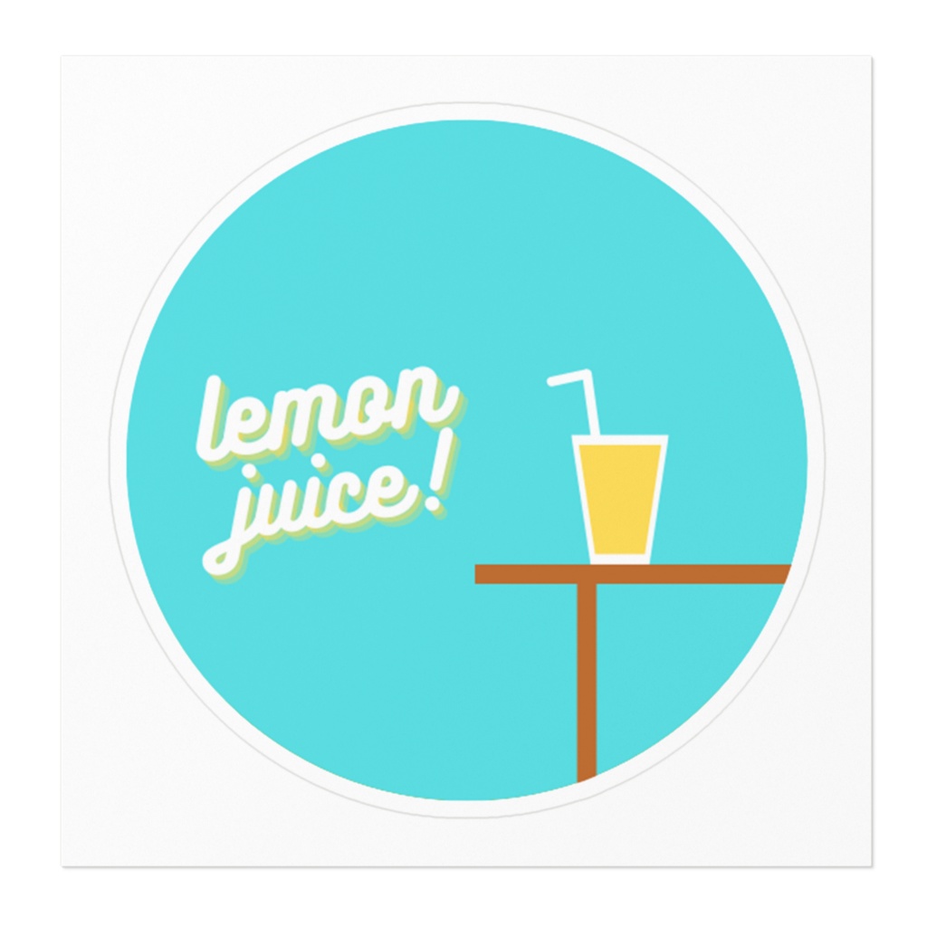 Lemon juice! ステッカー