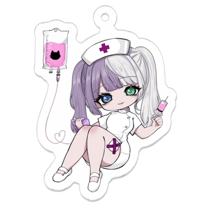 ナースアクリルキーホルダー