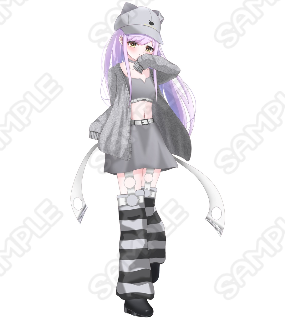 【VGGC11th】紫宮るな アクリルスタンド (ストリート白)