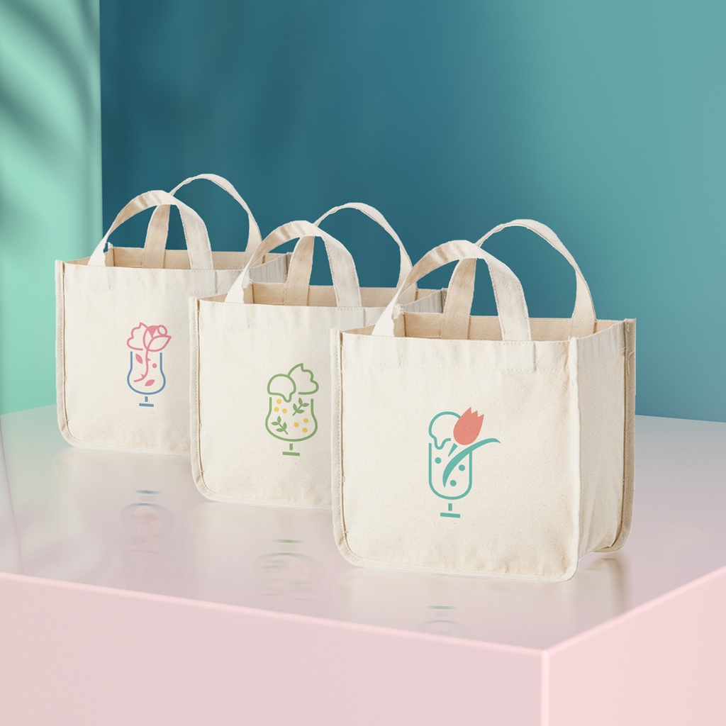 おはなとクリームソーダ・ミニバッグ