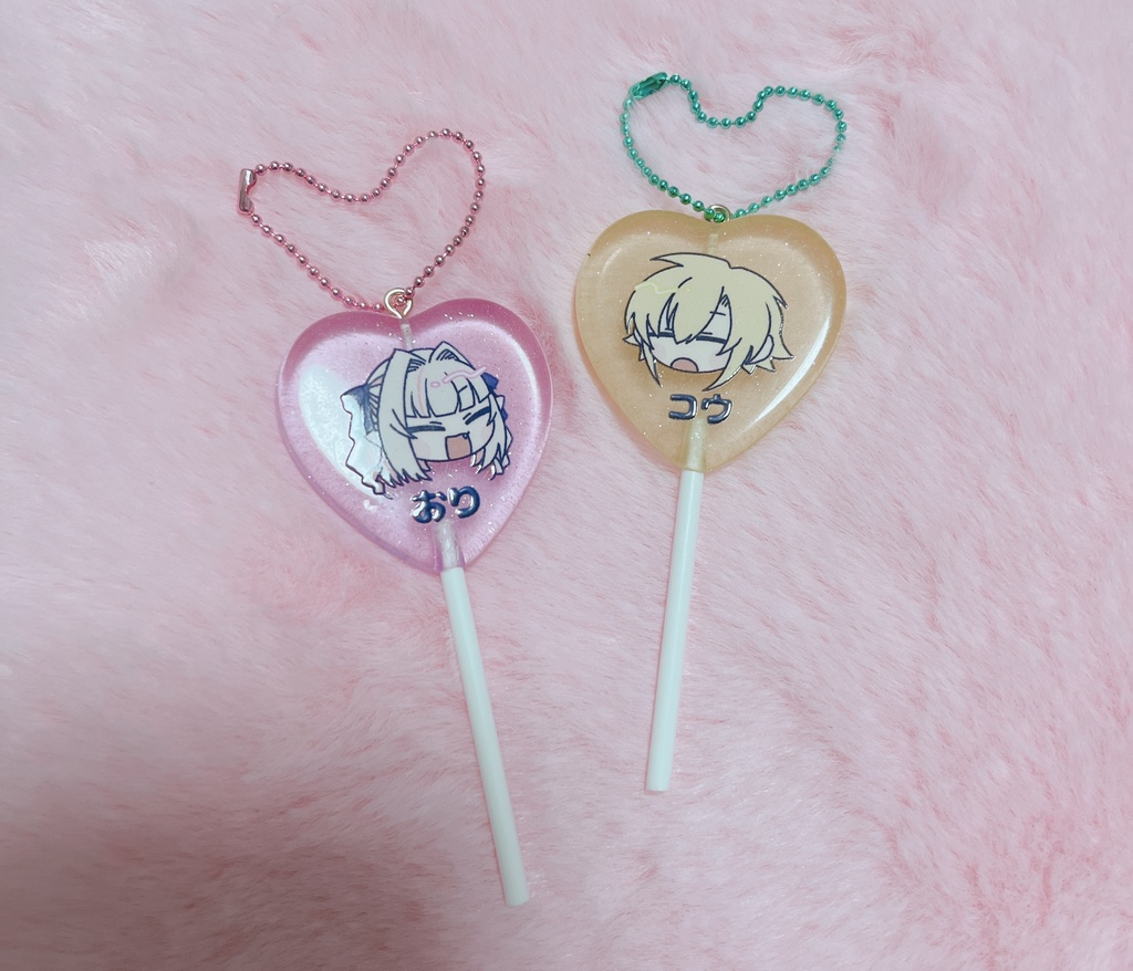 ペロキャンアクキーおりコウセット