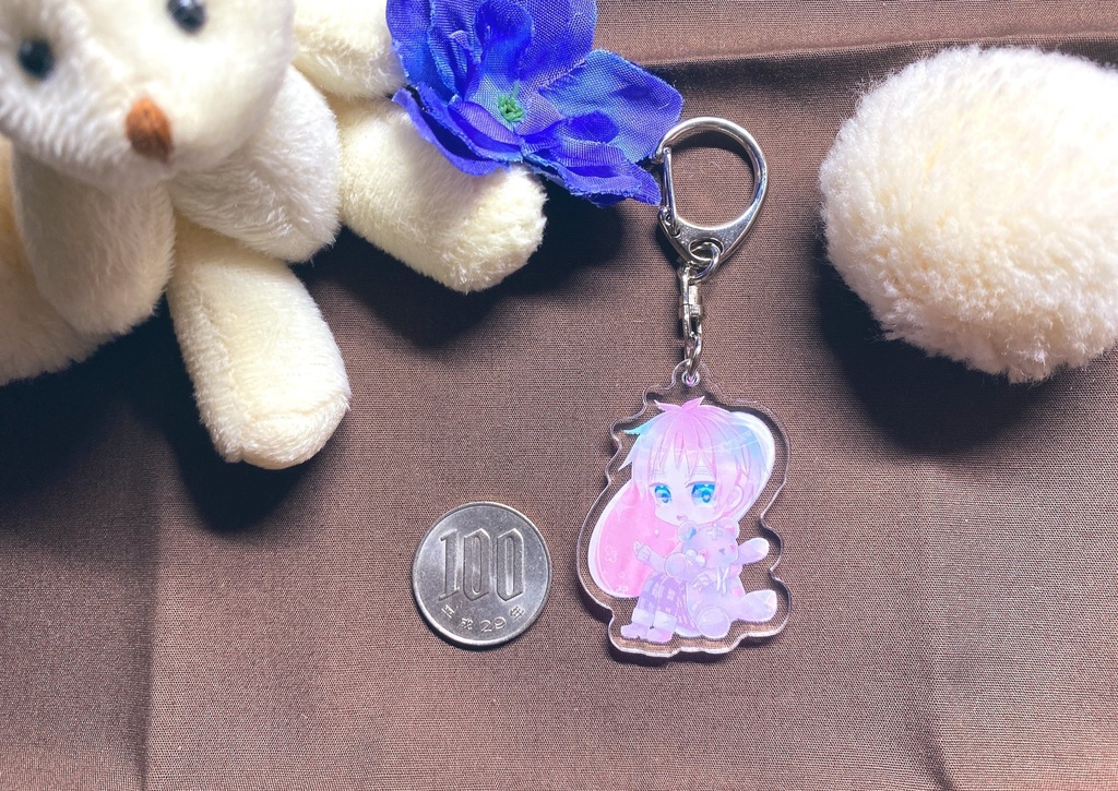 おくすりアクリルキーホルダー【2p言ω言】