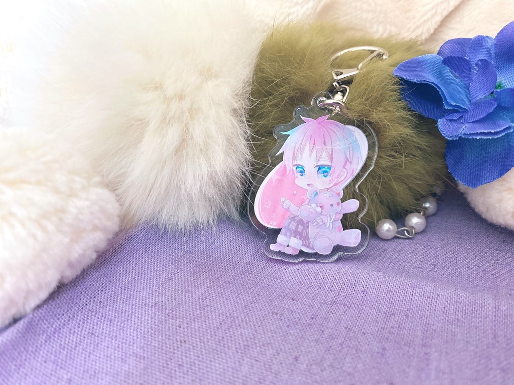 おくすりアクリルキーホルダー【2p言ω言】