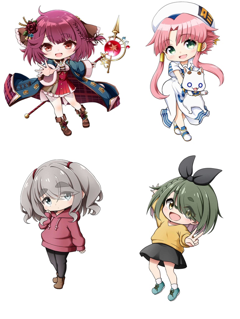 アニメステッカー