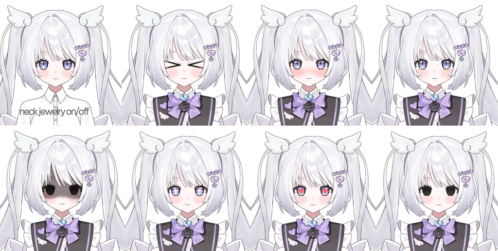 【Live2Dモデル販売】ツインテールのかわいい女の子【限定1点】