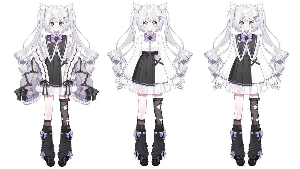 【Live2Dモデル販売】ツインテールのかわいい女の子【限定1点】