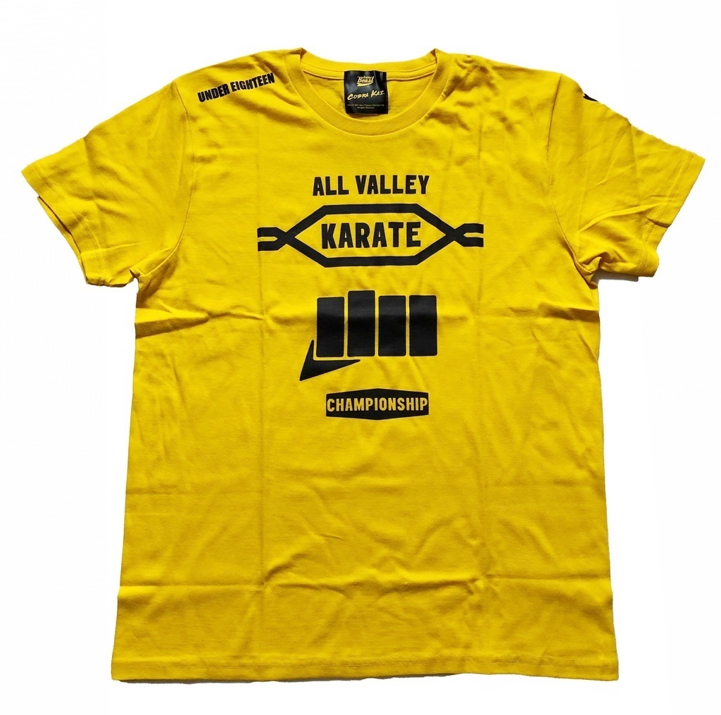 October Beast×コブラ会「オールバレー」Tシャツ(イエロー)