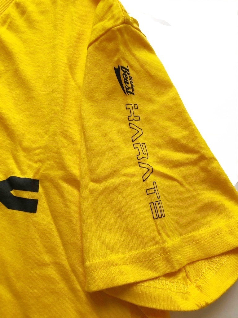 October Beast×コブラ会「オールバレー」Tシャツ(イエロー)