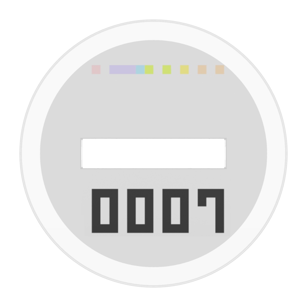 ラッキー・フィギュア(#0007)