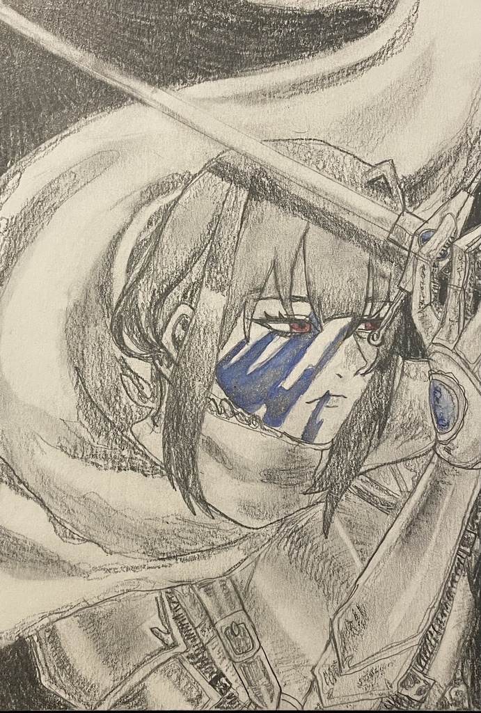 戦慄、畏怖【イラスト原画】