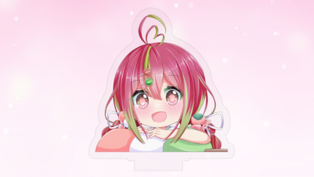 【デビュー記念】三色団子と白玉あんこのアクリルスタンド