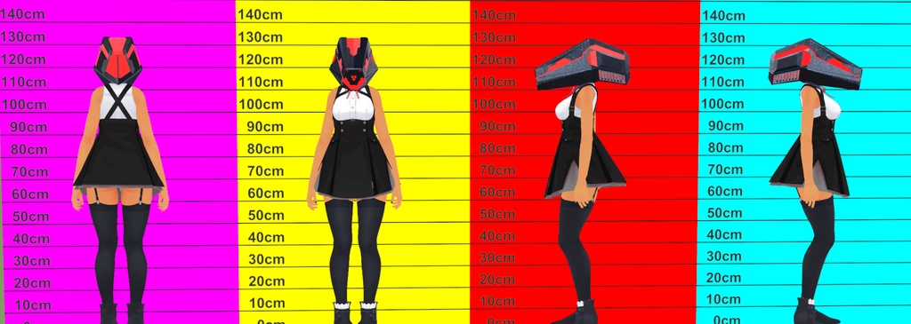 【VRChat想定】強化ヘルメット Ⅱ型