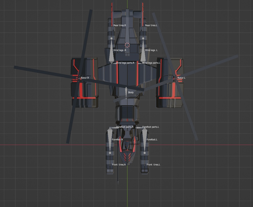 【VRChat想定】CFA-H1