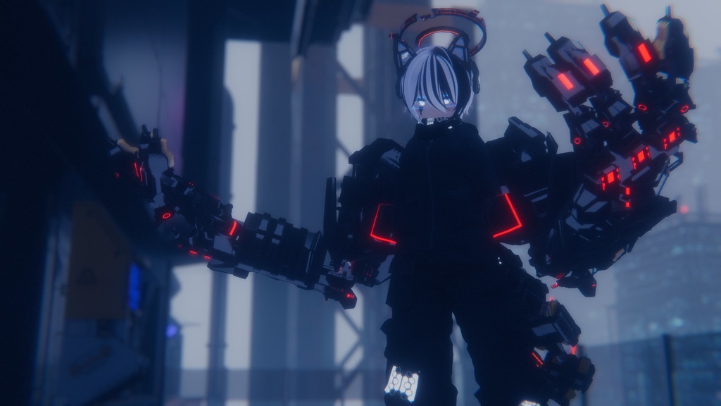 戦闘用義手 CFA-MA-1 【VRChat想定】